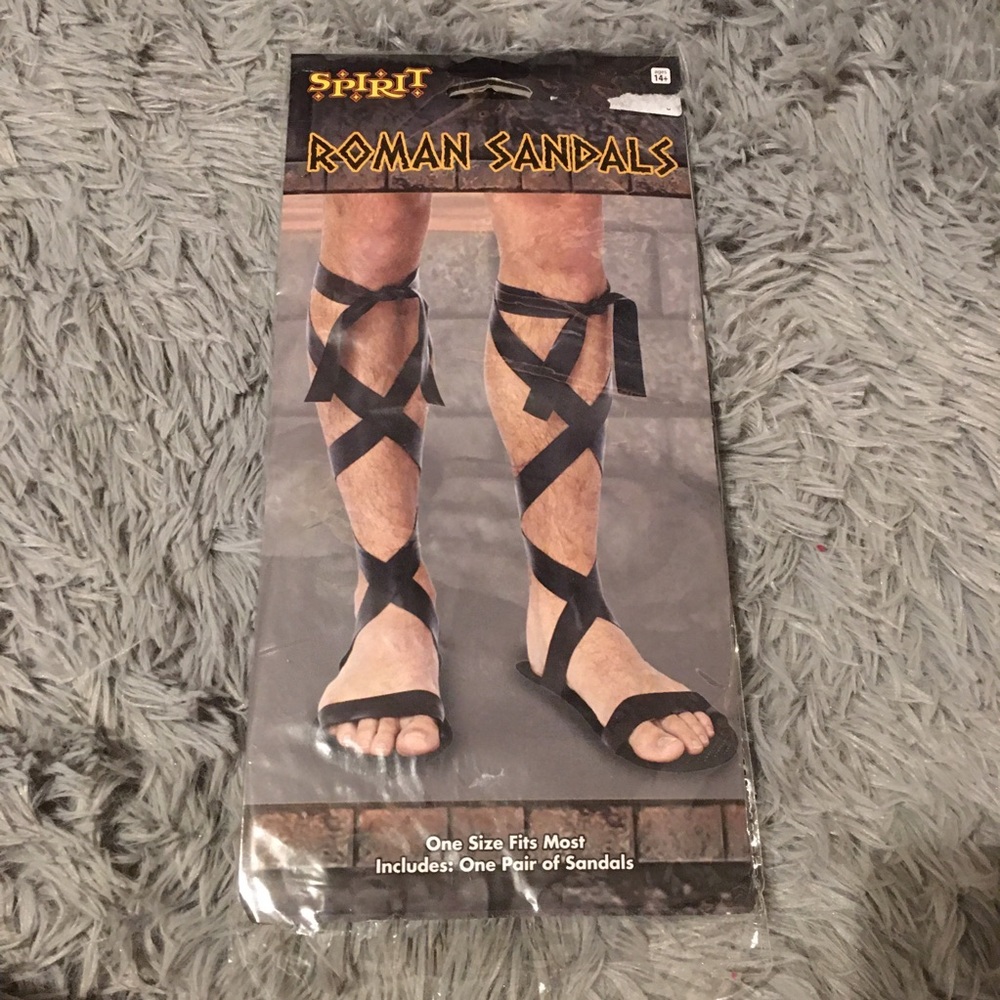 NWOT Mens gladiator sandals